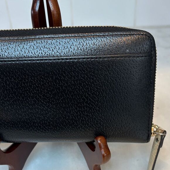 Kate Spade Wallet Leather Two-Tone Classic Bow Full Zip Continental Wallet - Picture 6 of 16